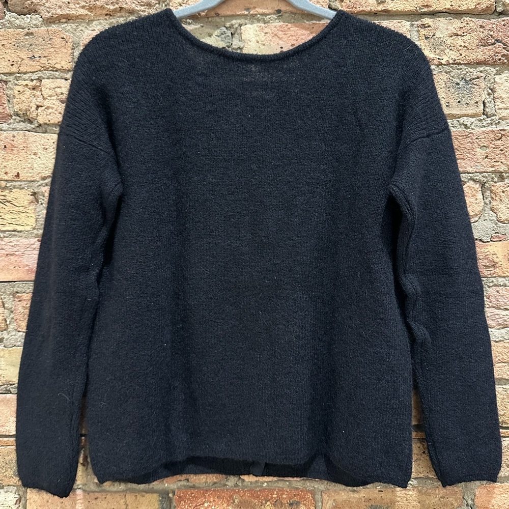 Sézane - Gilet Gaspard - Cardigan - Black - Size Small - Picture 2 of 3